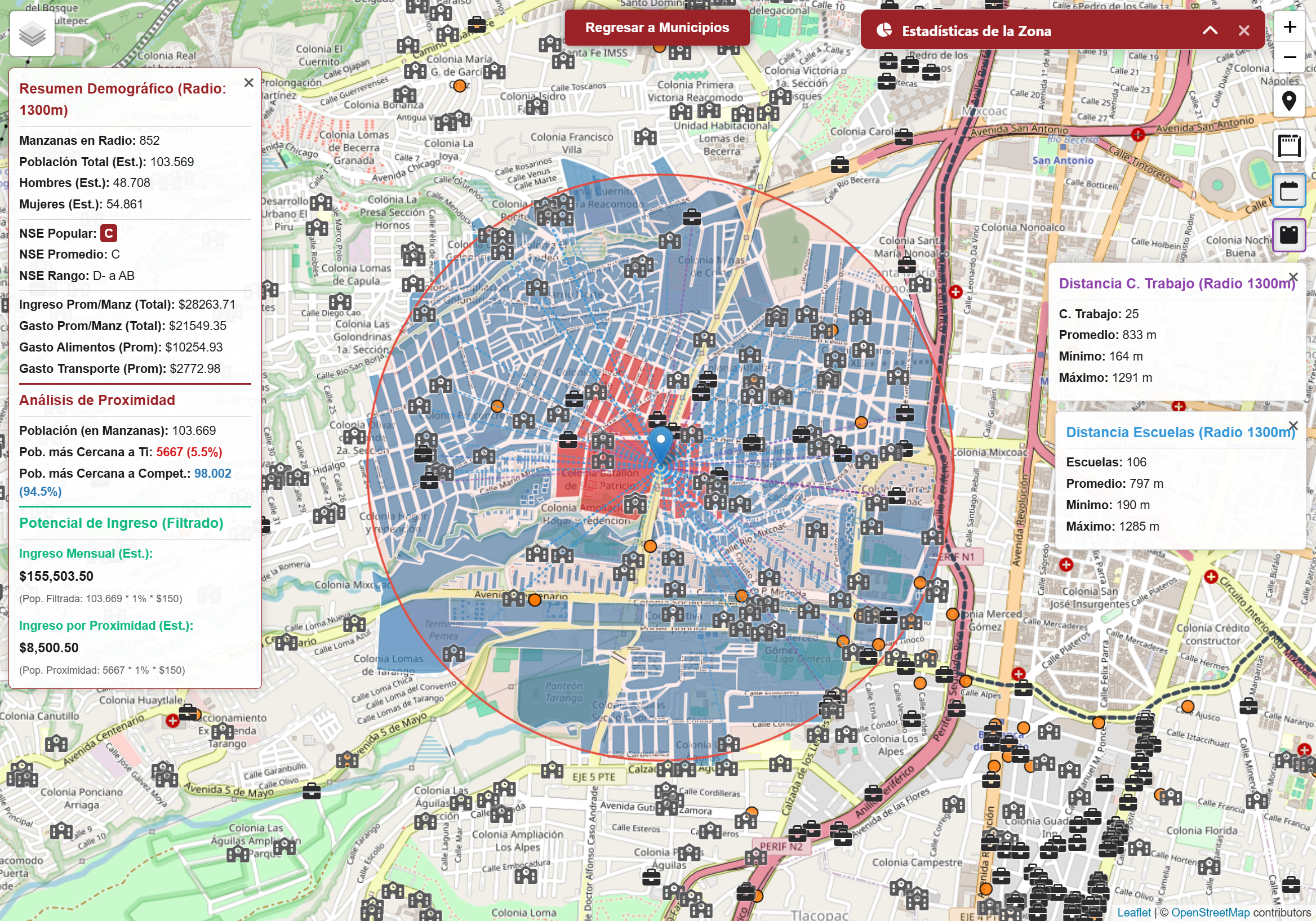 Centros de Trabajo y Escuelas